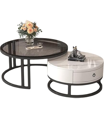 Amazon.co.jp: 大理石ブラウン 猫脚ネストテーブル 3個組 : ホーム